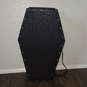 Widow by Dolls Kill Coffin Black Weekender Bag